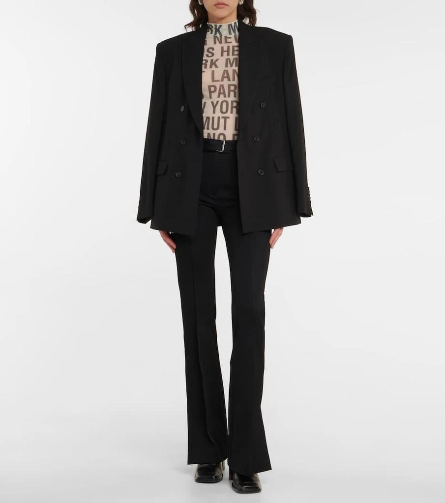 商品Helmut Lang|Logo高领针织上衣,价格¥1304,第2张图片详细描述