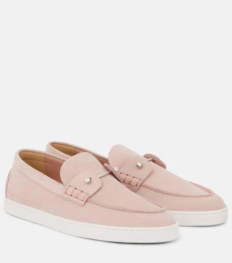 商品Christian Louboutin|Chambeliboat绒面革乐福鞋,价格¥8656,第1张图片