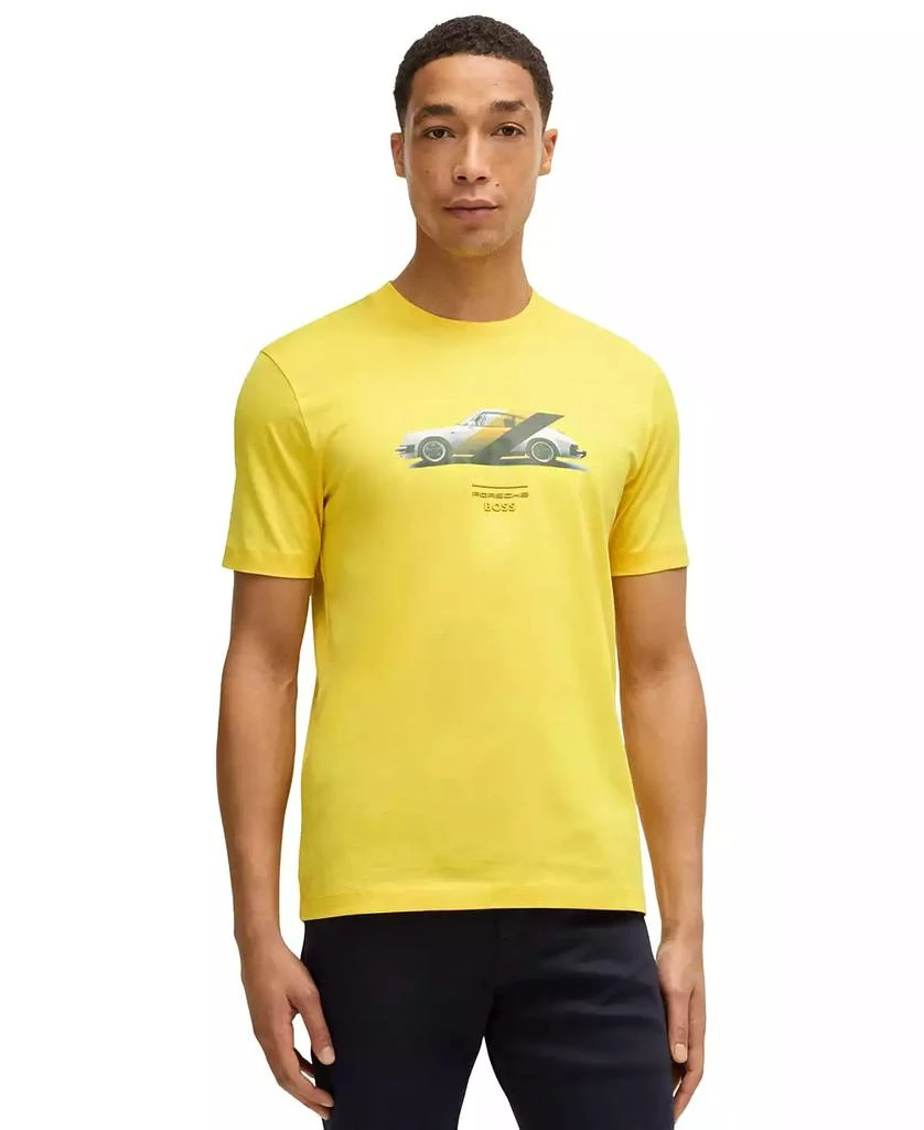 商品Hugo Boss|Porsche x BOSS Men's Regular-Fit T-Shirt,价格¥741,第1张图片