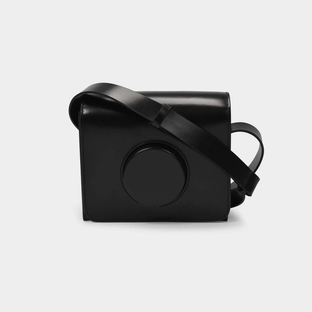 商品Lemaire|Camera Bag in Black Cow Leather,价格¥8506,第1张图片