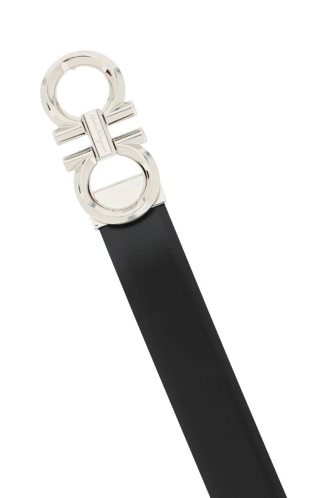 商品Salvatore Ferragamo|Salvatore ferragamo leather gancini reversible belt,价格¥2160,第3张图片详细描述
