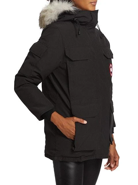 商品Canada Goose|Expedition Fusion-Fit Coyote Fur-Trim Parka,价格¥12658,第4张图片详细描述