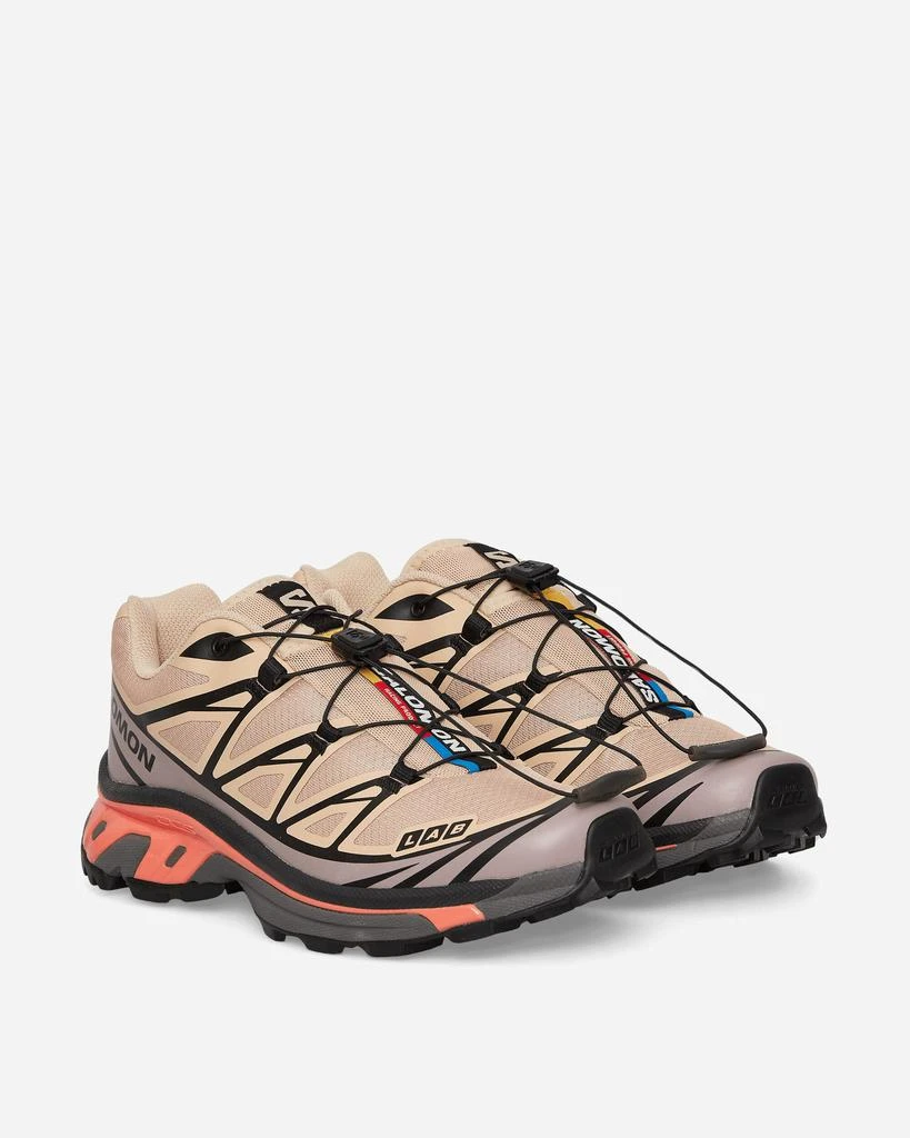 商品Salomon|XT-6 Sneakers Hazelnut / Quail / Living Coral,价格¥714,第2张图片详细描述