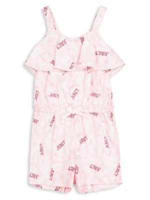 商品Juicy Couture|Little Girl's Tie-Dye Logo Romper,价格¥80,第1张图片