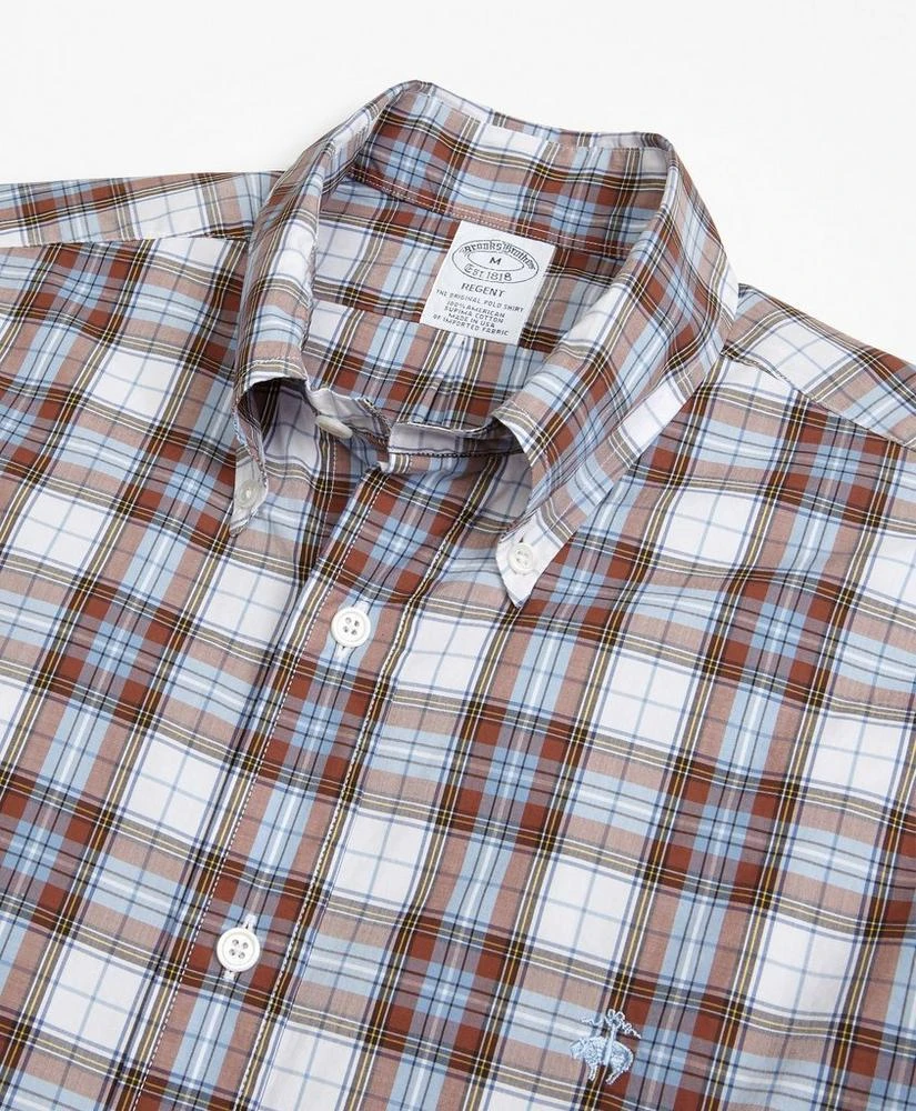 商品Brooks Brothers|Regent Regular-Fit Sport Shirt, Tartan Zephyr,价格¥412,第2张图片详细描述