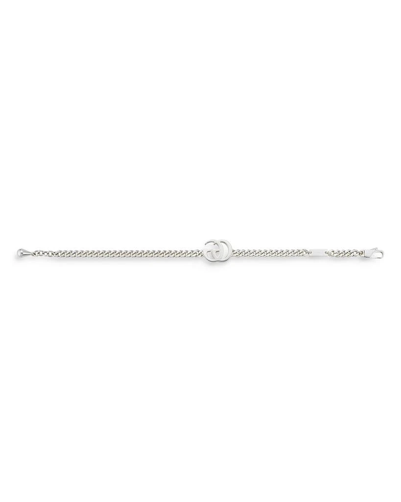 Sterling Silver GG Marmont Curb Link Bracelet 商品