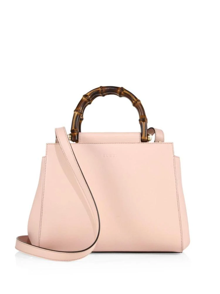 商品Gucci|Nymphea Leather Top-Handle Bag,价格¥15748,第1张图片