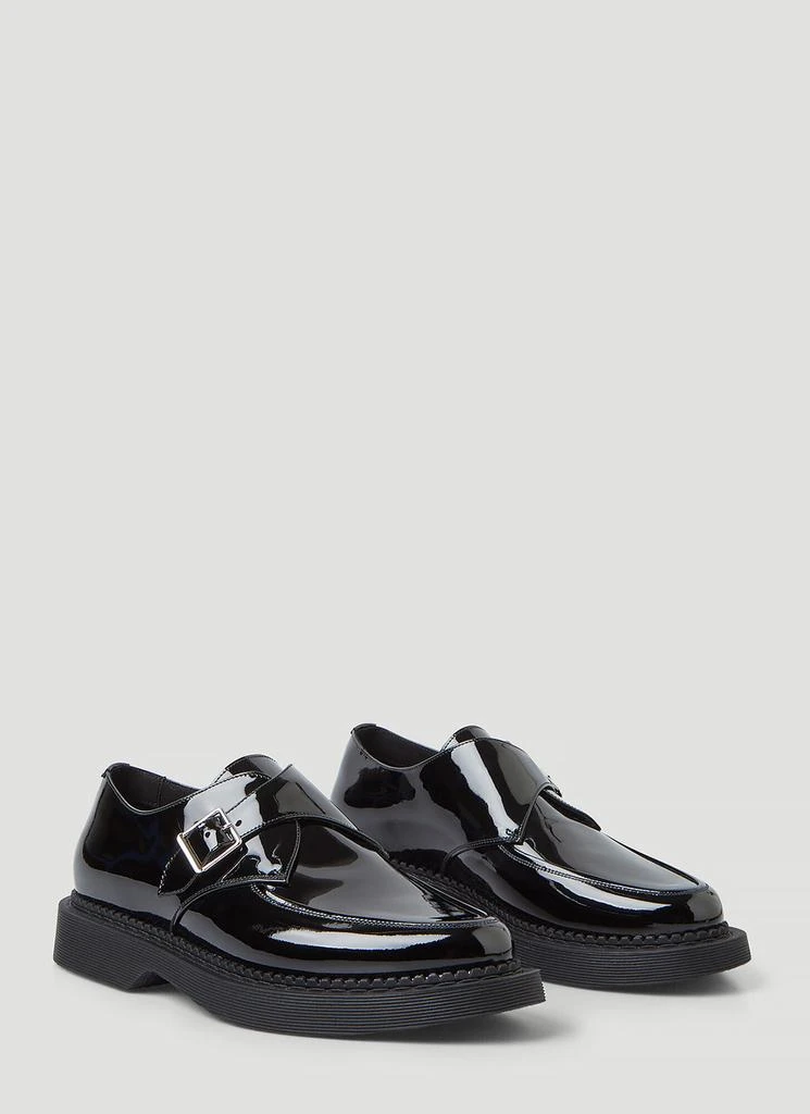 商品Yves Saint Laurent|Buckle Leather Shoes,价格¥3048,第2张图片详细描述