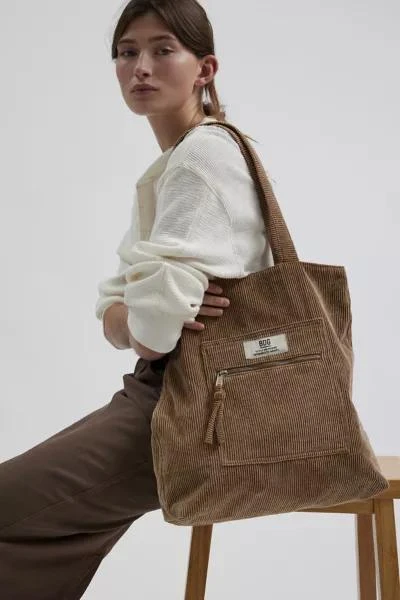 商品BDG|BDG Corduroy Tote Bag,价格¥223,第1张图片详细描述