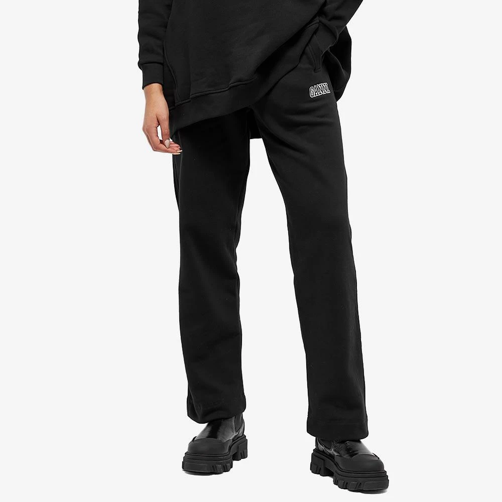 商品Ganni|GANNI Software Logo Straight Sweat Pant,价格¥477,第3张图片详细描述