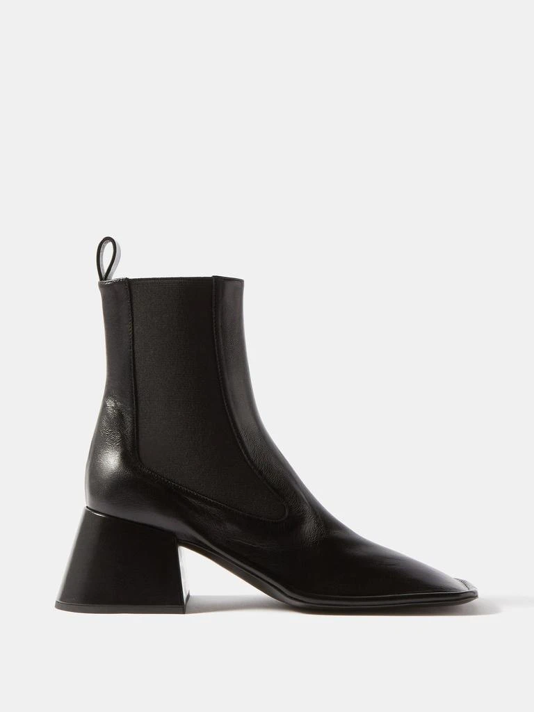 商品Jil Sander|Nikki square-toe leather boots,价格¥8412,第1张图片