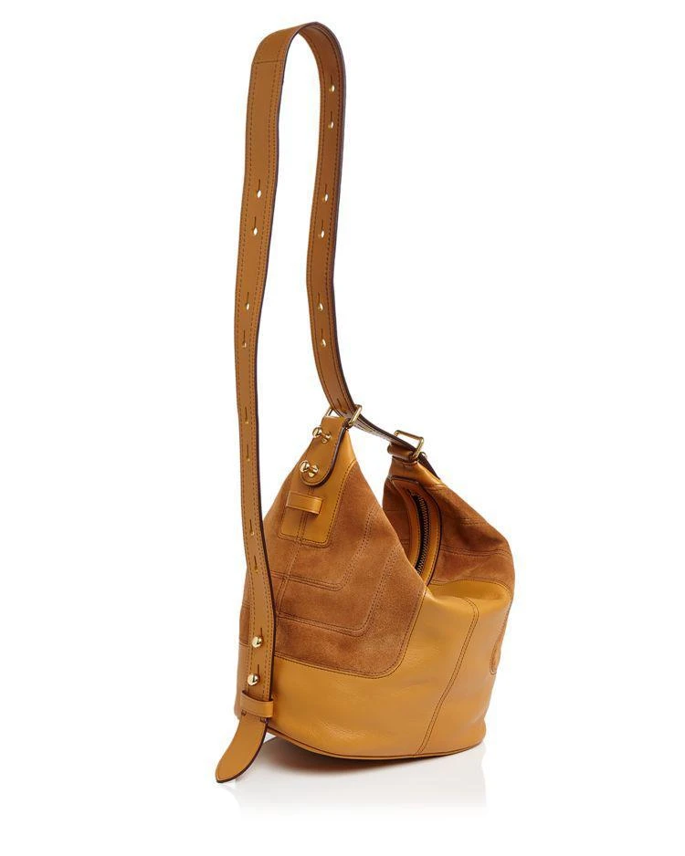 The Sling Mod Suede and Leather Hobo 商品