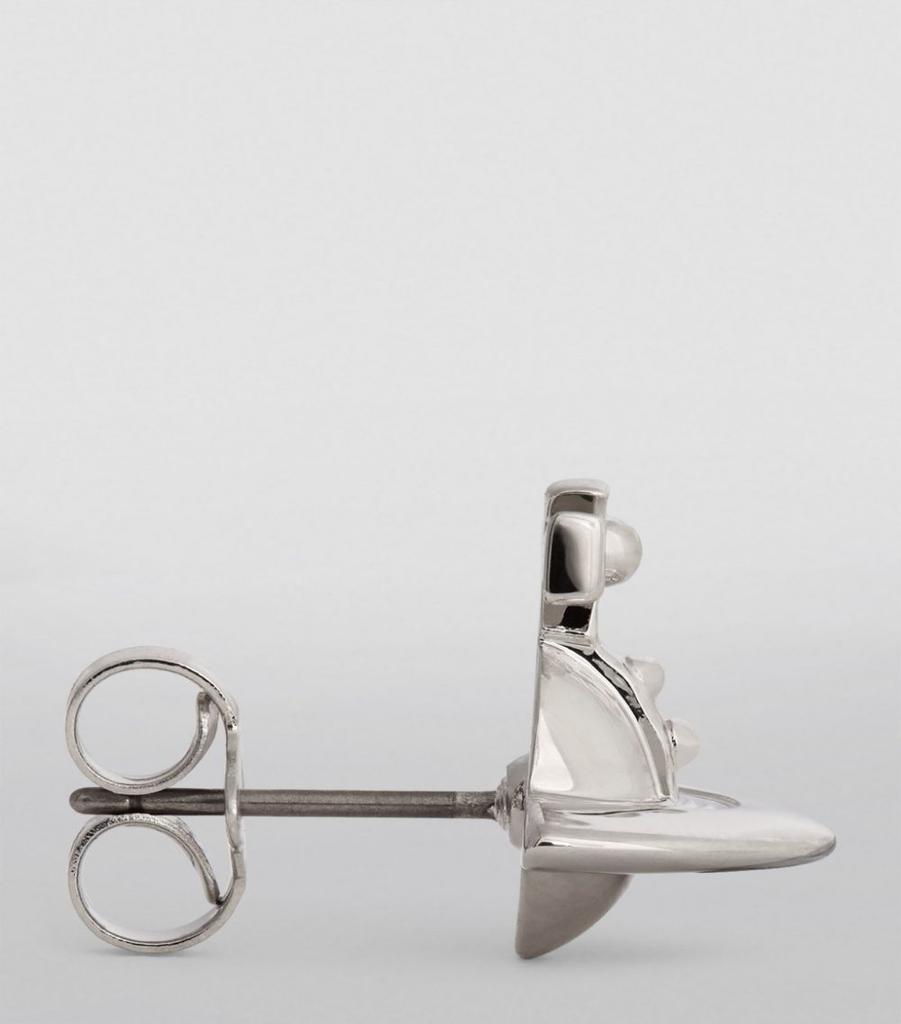 商品Vivienne Westwood|Solid Orb Earrings,价格¥489,第5张图片详细描述