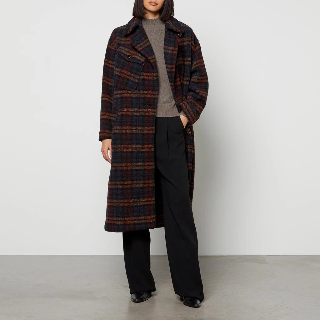 商品Isabel Marant Étoile|Marant Etoile Laurie Wool-Blend Coat,价格¥2556,第3张图片详细描述