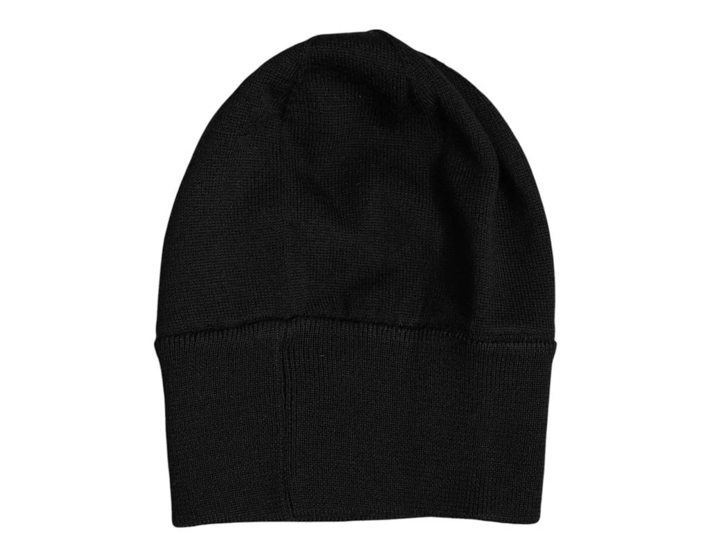 商品Dolce & Gabbana|Dolce & Gabbana Black #DGLOVESLONDON Knitted Beanie Hat,价格¥3028,第2张图片详细描述