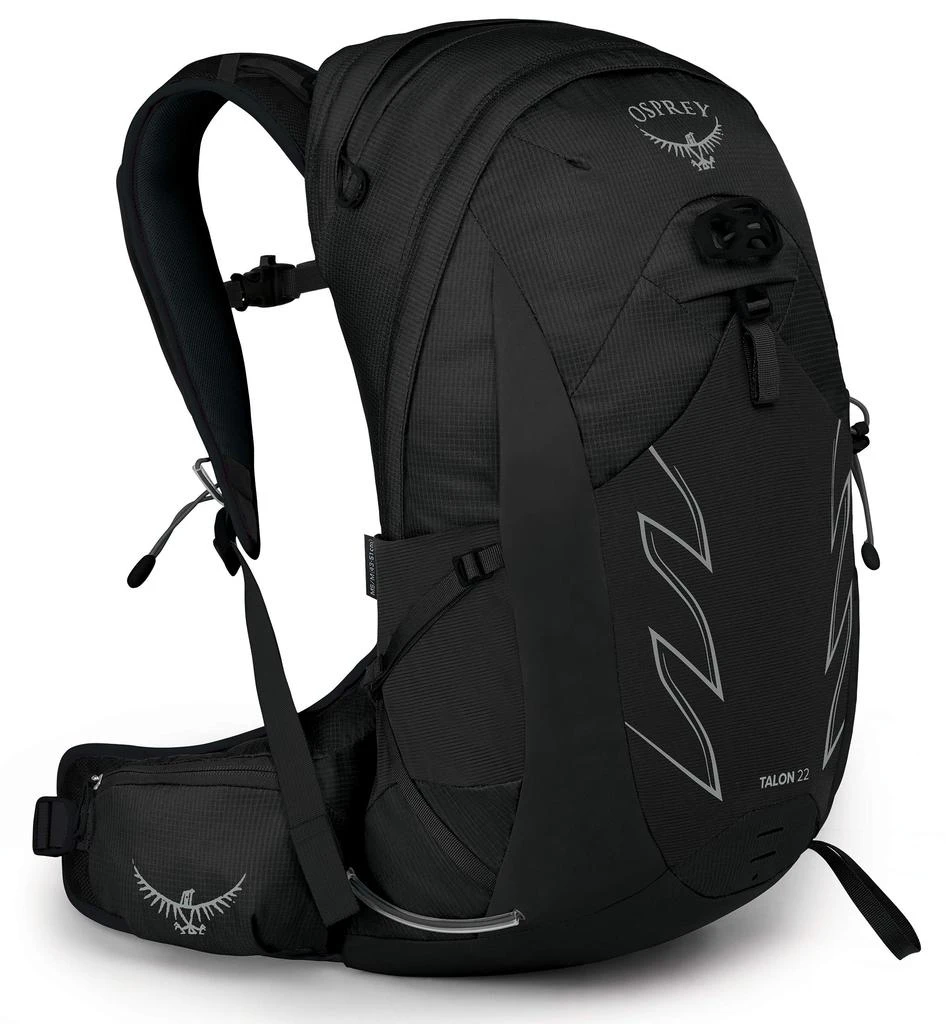 商品Osprey|（商品瑕疵）Osprey Talon 22L Men's Hiking Backpack with Hipbelt, Stealth Black, L/XL,价格¥835,第1张图片