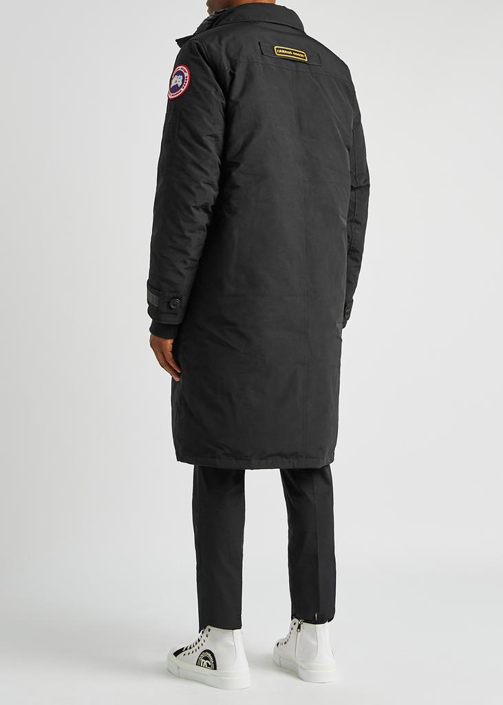 Westmount black fur-trimmed Artic-Tech coat商品第6张图片规格展示