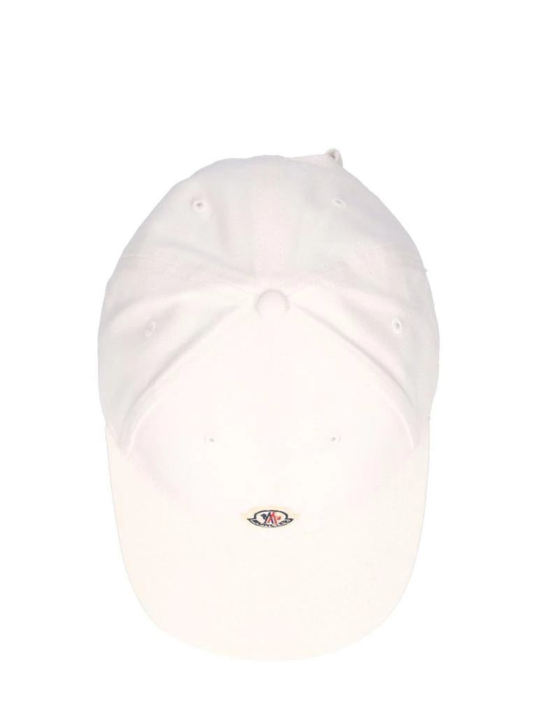 商品Moncler|Logo Cotton Baseball Cap,价格¥1057,第3张图片详细描述