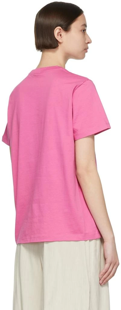 商品Ganni|Pink Organic Cotton T-Shirt,价格¥465,第3张图片详细描述