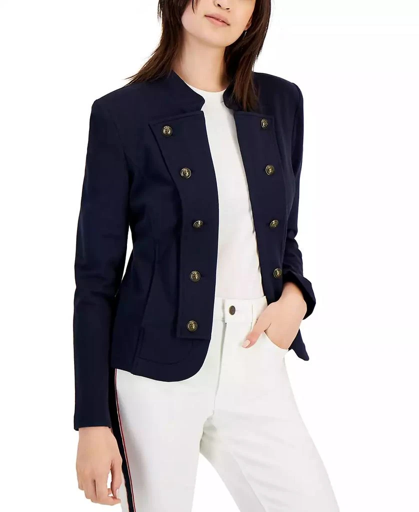 商品Tommy Hilfiger|Women's Military Band Jacket,价格¥416,第1张图片