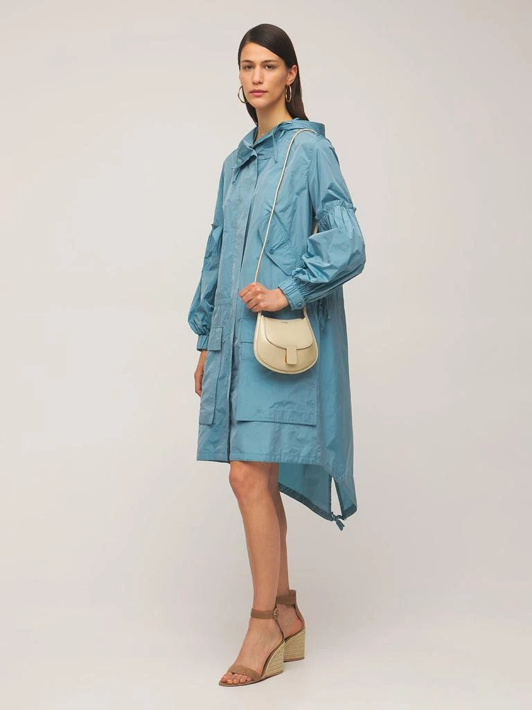 商品Max Mara|Tech & Silk Taffeta Parka Hooded Coat,价格¥3218,第2张图片详细描述