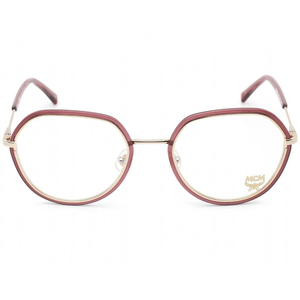 商品MCM|MCM Women's Eyeglasses - Clear Demo Lens Wine Full Rim Metal Frame | MCM2134 212,价格¥440,第2张图片详细描述