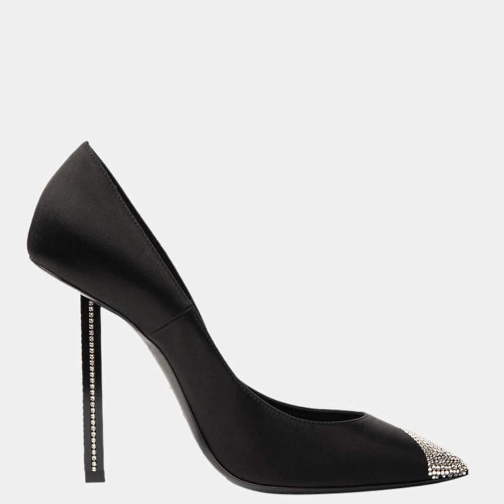 商品[二手商品] Yves Saint Laurent|Saint Laurent Stiletto Heel Pump With Jewels Size EU 38,价格¥5580,第1张图片