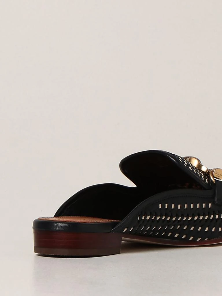 商品Tory Burch|Jessa Tory Burch sabots in woven leather,价格¥1894,第3张图片详细描述