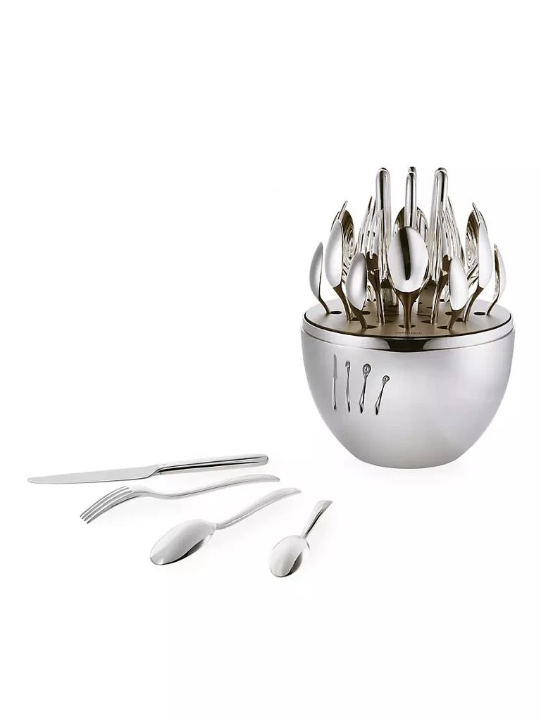 Christofle Mood Easy Silver-Plated 24-Piece Flatware Set 3