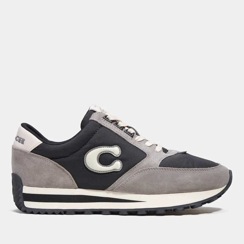 商品Coach|Coach Men's Runner Suede and Shell Trainers,价格¥1045,第1张图片