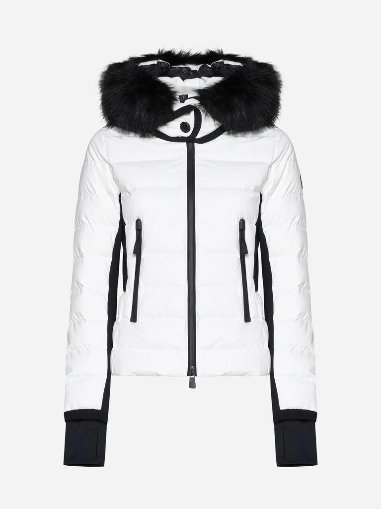 商品Moncler|Lamoura nylon and fur down jacket,价格¥9406,第1张图片