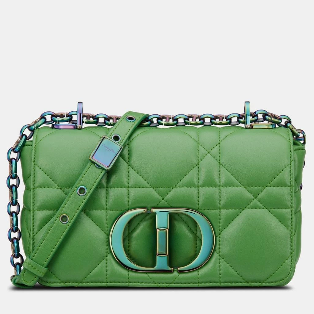 商品Dior|Christian Dior Green calfskin Small Dior Caro Bag,价格¥30430,第1张图片