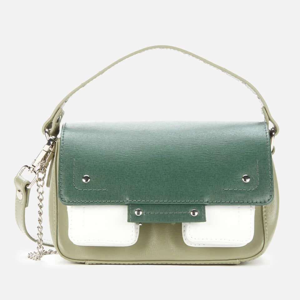 商品Nunoo|Núnoo Women's Small Honey Florence LWG Leather Shoulder Bag - Mix Green,价格¥614,第1张图片