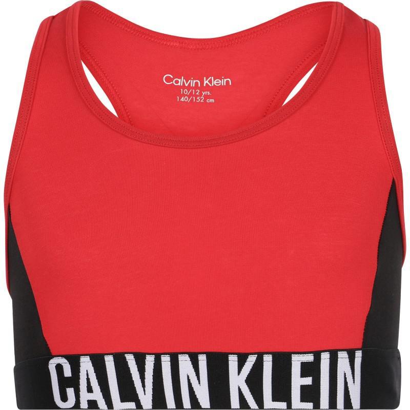 商品Calvin Klein|Logo sports tank tops set of 2 in red and black,价格¥510,第4张图片详细描述