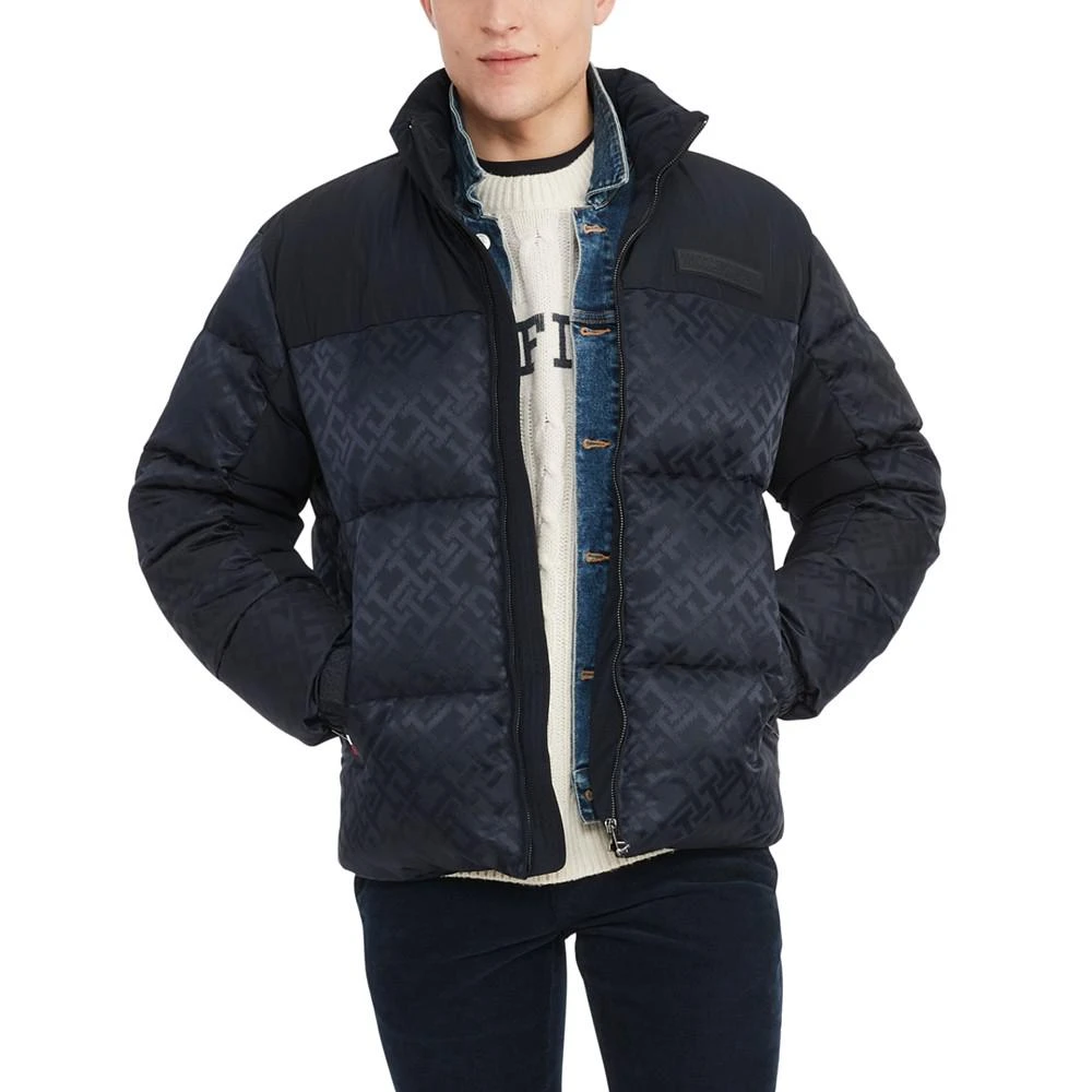 商品Tommy Hilfiger|Men's New York Monogram Puffer Jacket,价格¥1450,第5张图片详细描述