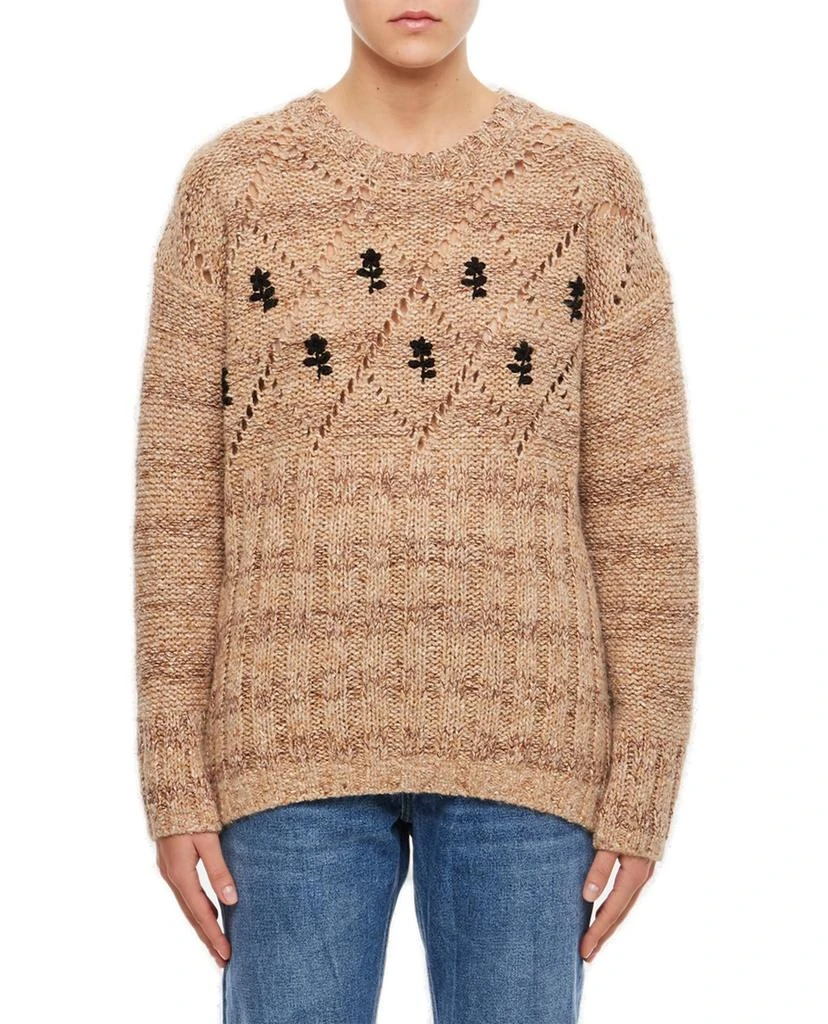 商品CORMIO|Cormio Antonio Floral Embroidered Sweater,价格¥2745,第1张图片