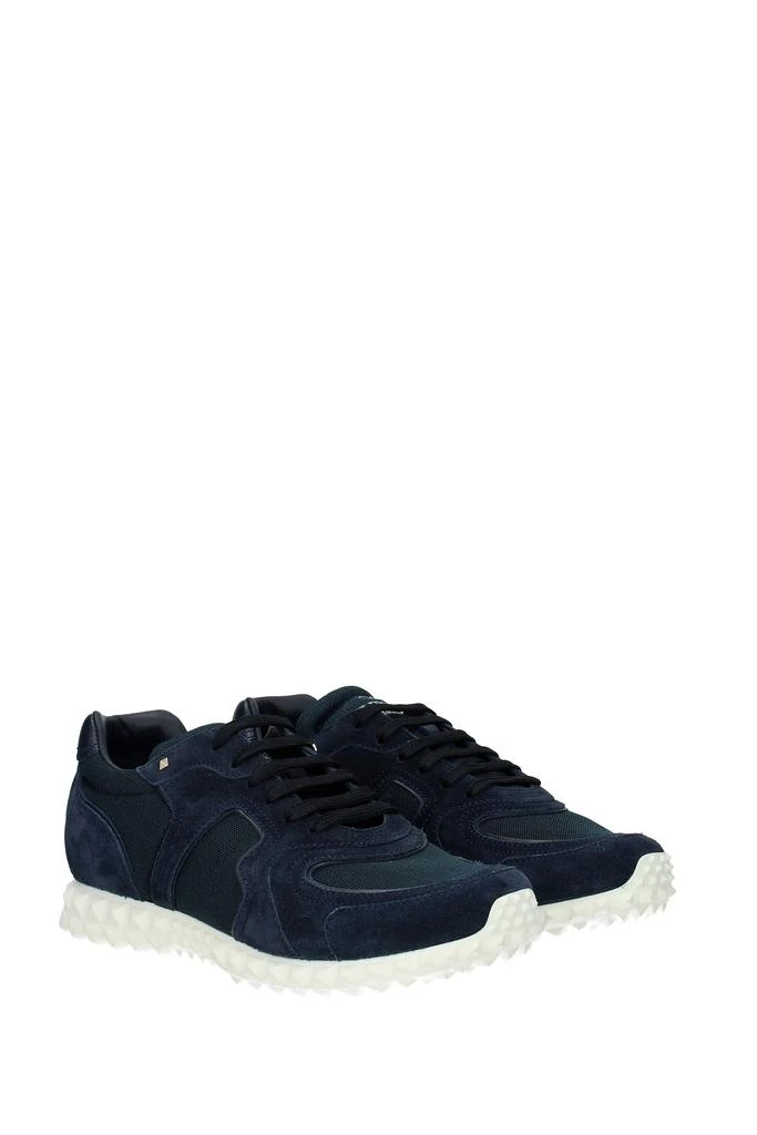 商品Valentino|Sneakers Suede Blue,价格¥1739,第2张图片详细描述