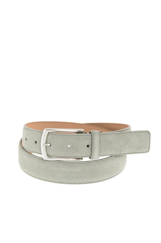 Ermenegildo Zegna Men's  Grey Other Materials Belt商品第1张图片规格展示