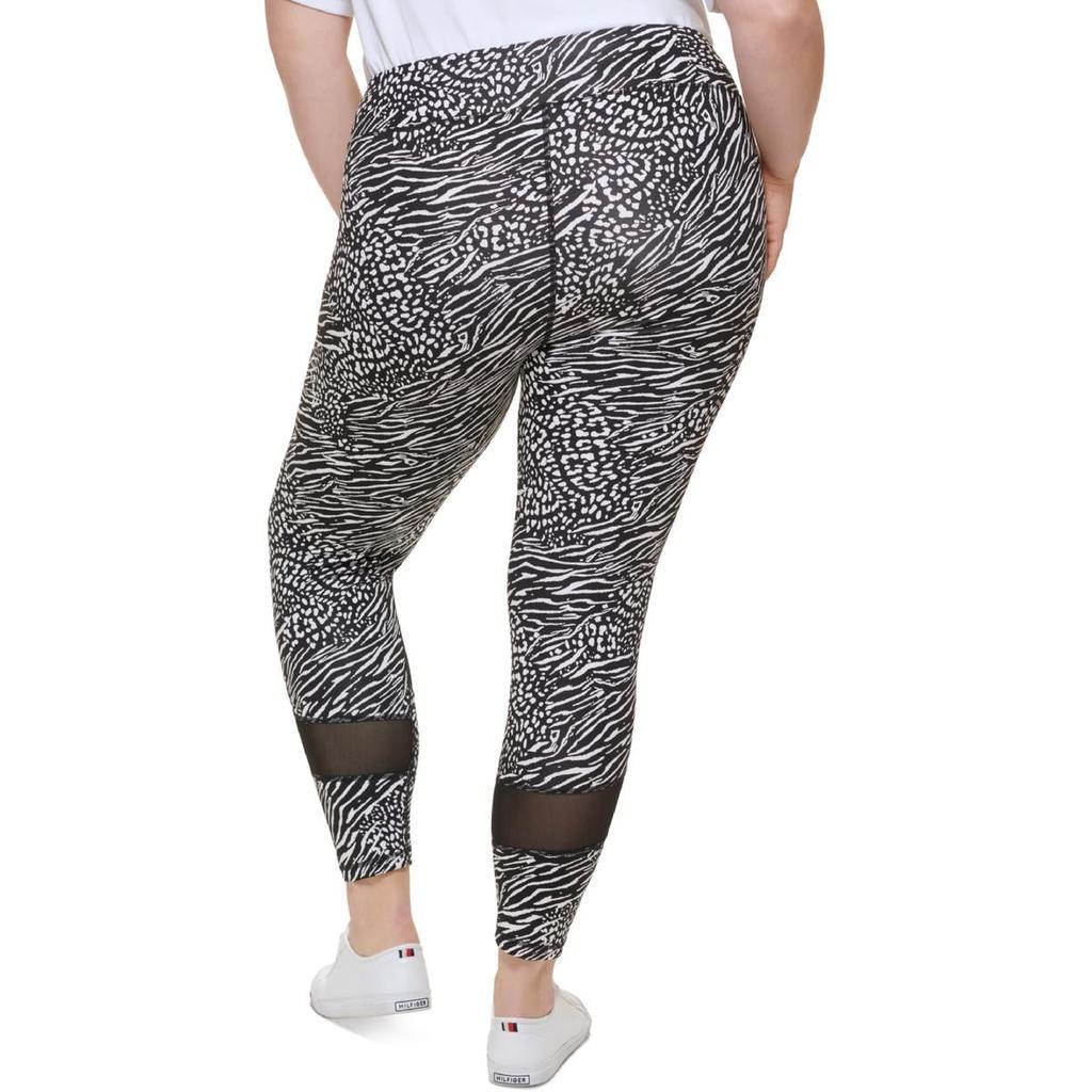 商品Tommy Hilfiger|Tommy Hilfiger Sport Womens Running Yoga Athletic Leggings,价格¥302,第4张图片详细描述