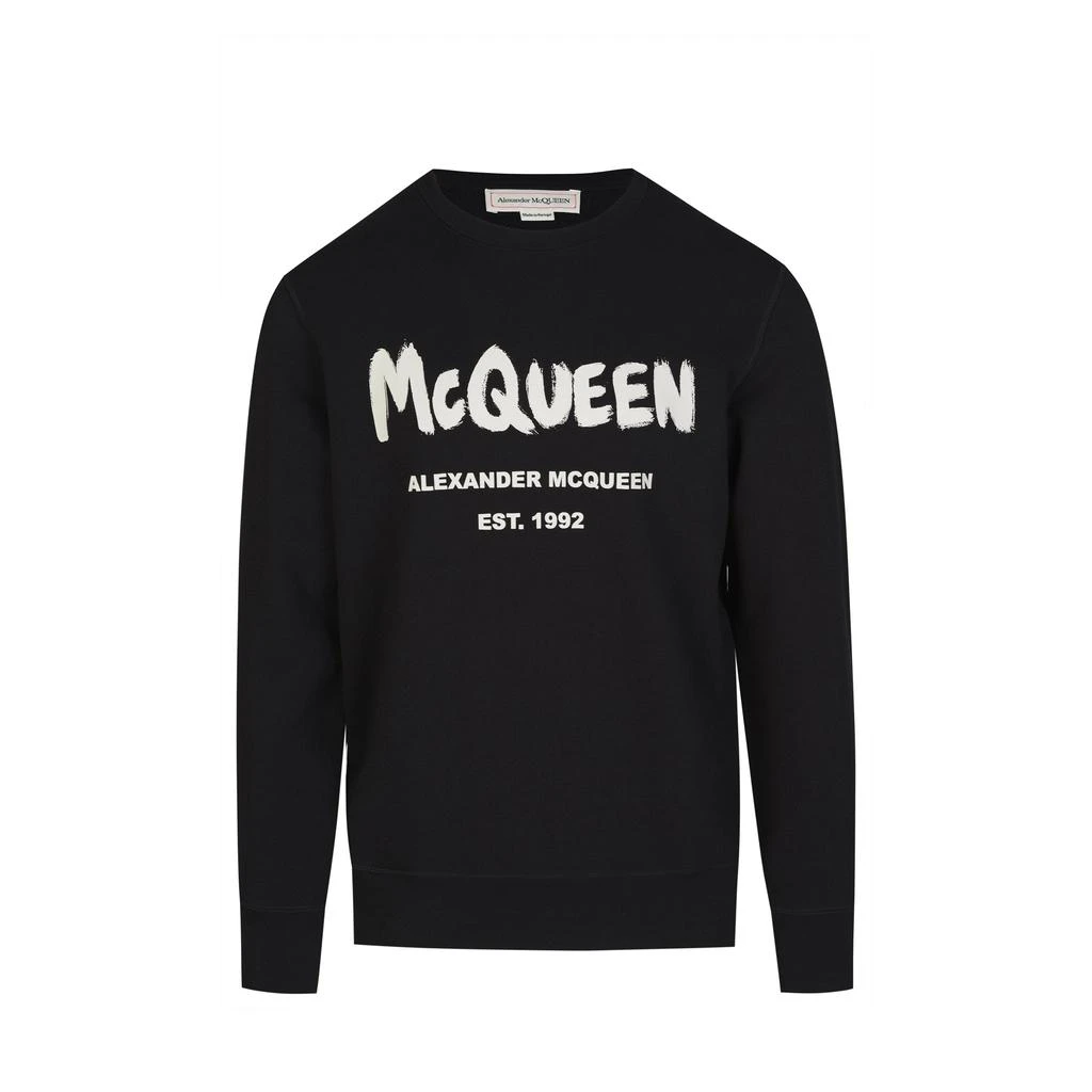 商品Alexander McQueen|Alexander Mcqueen Logo Sweartshirt,价格¥2767,第1张图片