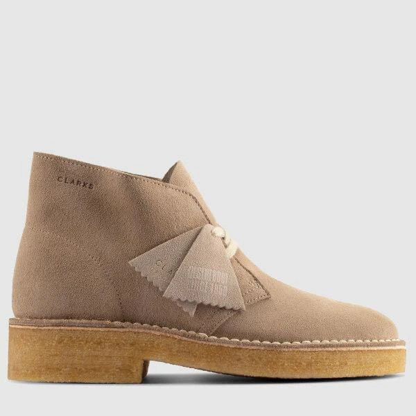 商品Clarks|CLARKS ORIGINAL WOMEN'S SUEDE DESERT BOOTS - SAND,价格¥524,第1张图片详细描述