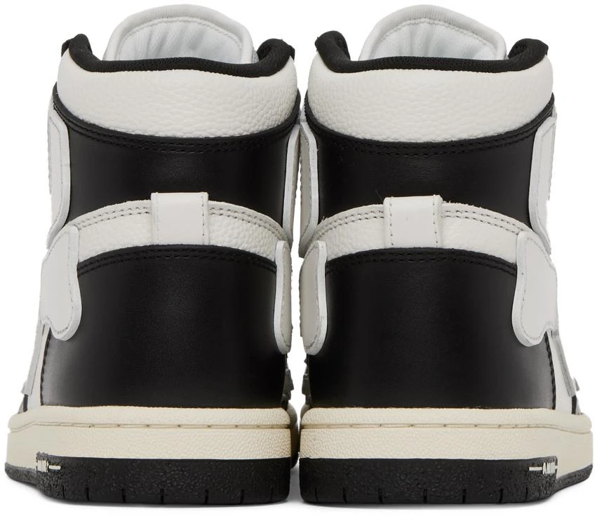 商品AMIRI|Black & White Skel Hi Sneakers,价格¥2557,第2张图片详细描述