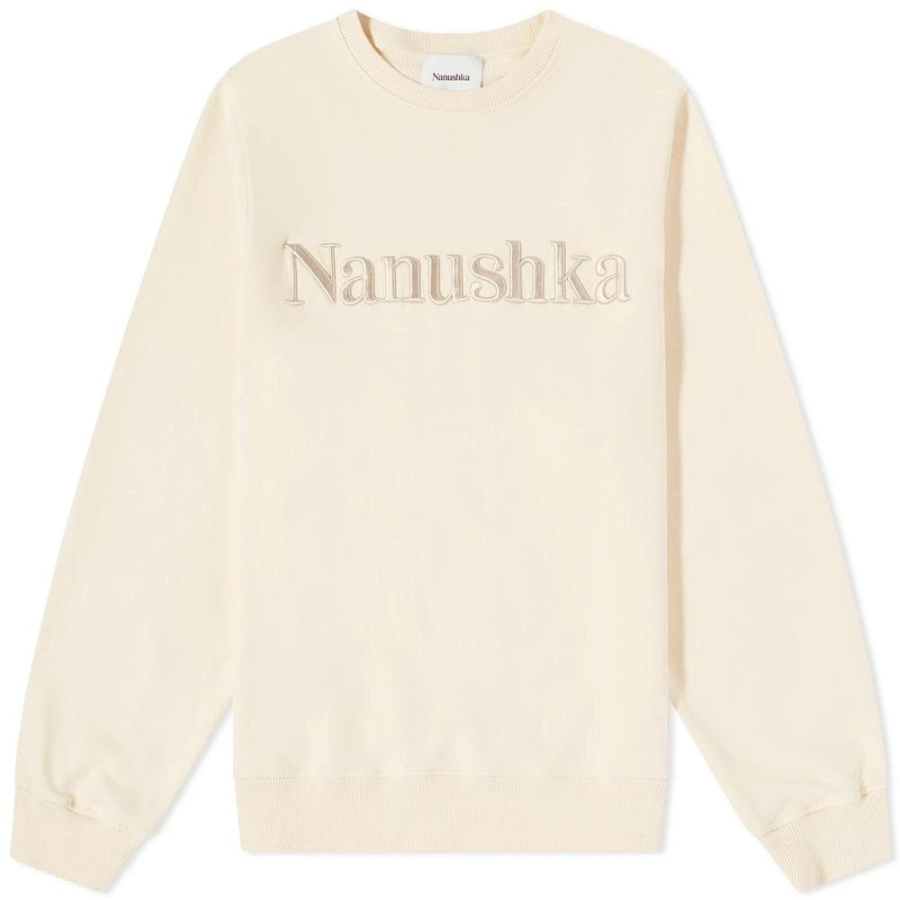 商品Nanushka|Nanushka Remy Logo Crew Sweat,价格¥1263,第1张图片