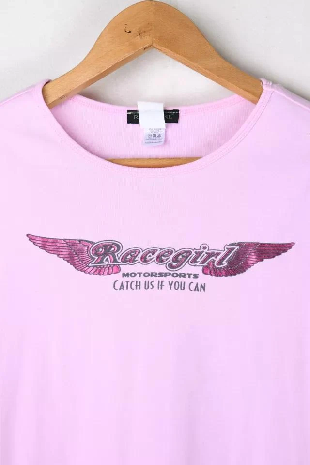 商品Urban Outfitters|Vintage Y2k Racegirl Graphic Tee,价格¥735,第2张图片详细描述