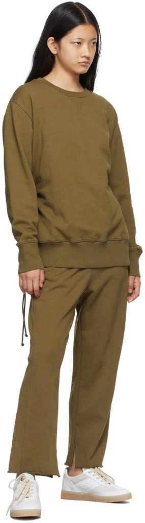 商品MAISON MARGIELA|Khaki Spliced Sweatshirt,价格¥1018,第4张图片详细描述