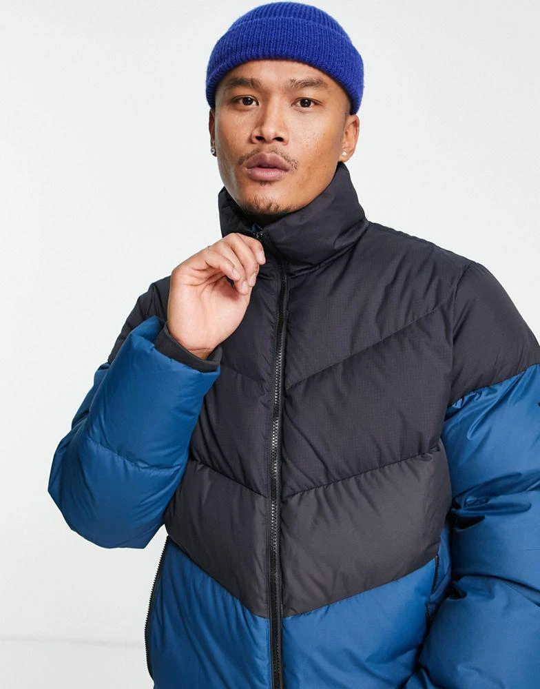 商品Jack Wolfskin|Jack Wolfskin 365 Fearless Down puffer jacket in blue,价格¥851,第4张图片详细描述