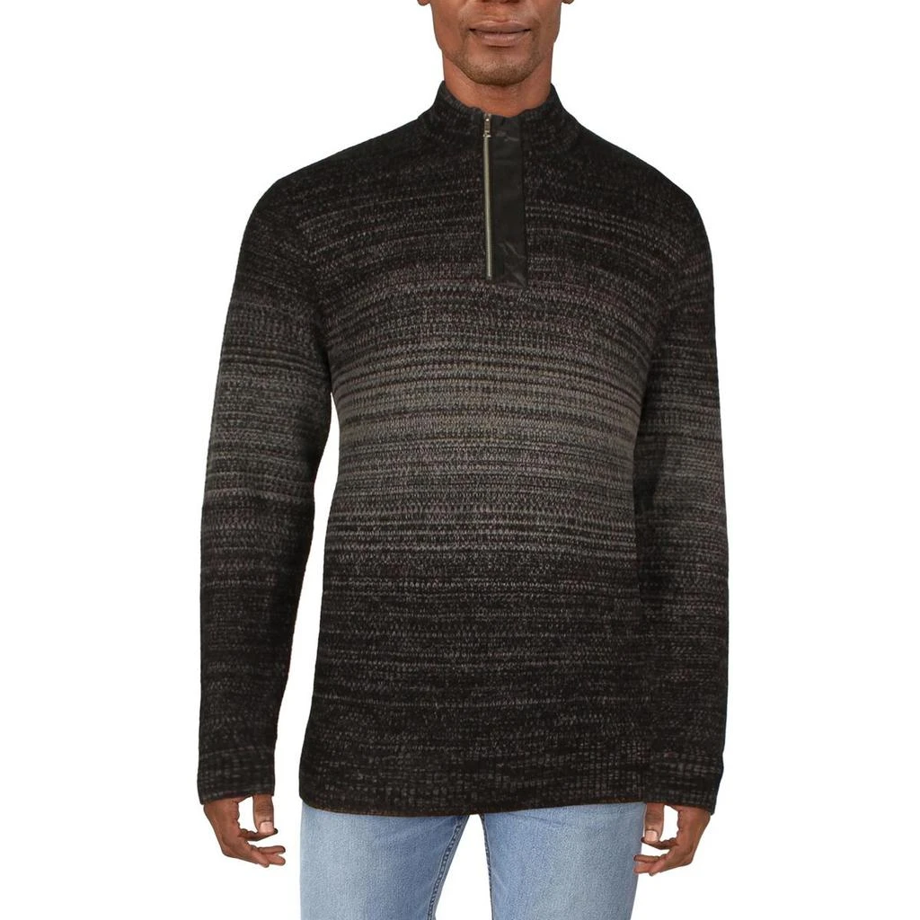 商品INC International|INC Mens 1/4 Zip Mock Neck Pullover Sweater,价格¥132,第2张图片详细描述