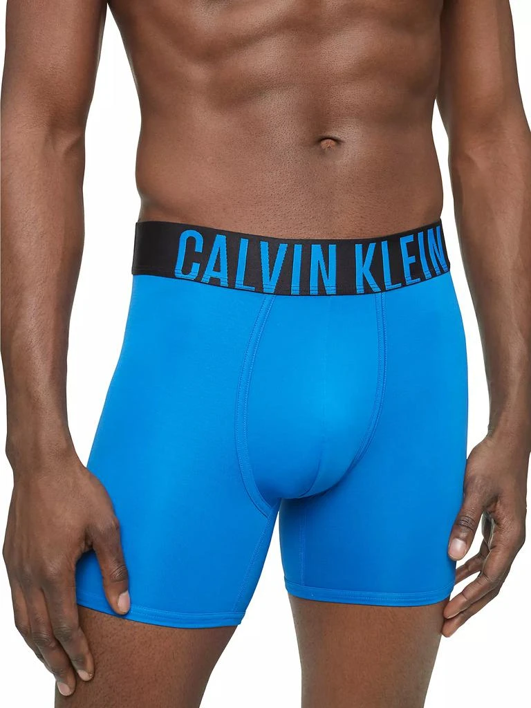 商品Calvin Klein|3-Pack Logo Boxer Briefs,价格¥479,第2张图片详细描述