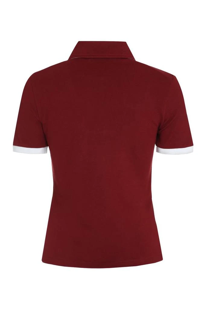 商品Sporty & Rich|SPORTY & RICH LACOSTE X SPORTY & RICH - COTTON-PIQUÉ POLO SHIRT,价格¥959,第2张图片详细描述