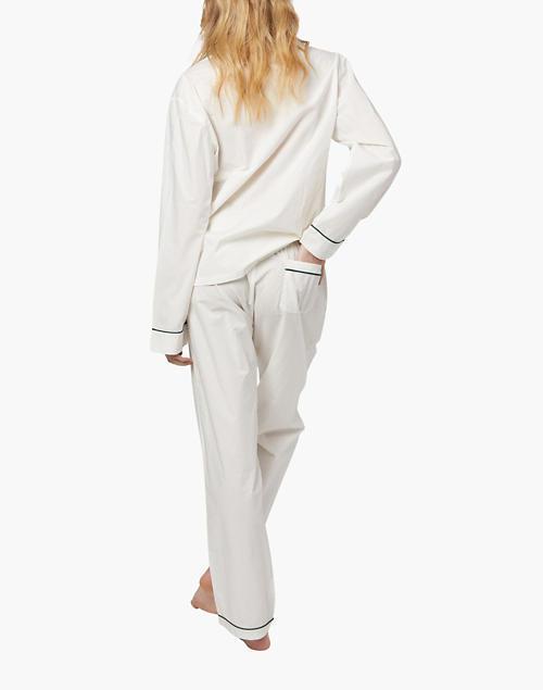 商品Madewell|Morgan Lane Organic Cotton Tommy Pajama Set,价格¥1166,第1张图片